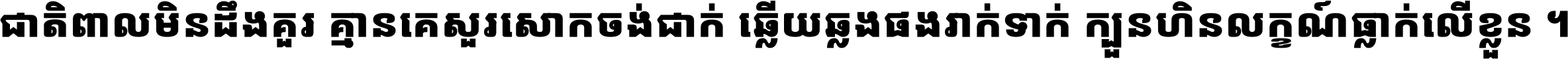Noto Sans Khmer UI SemiCondensed Black